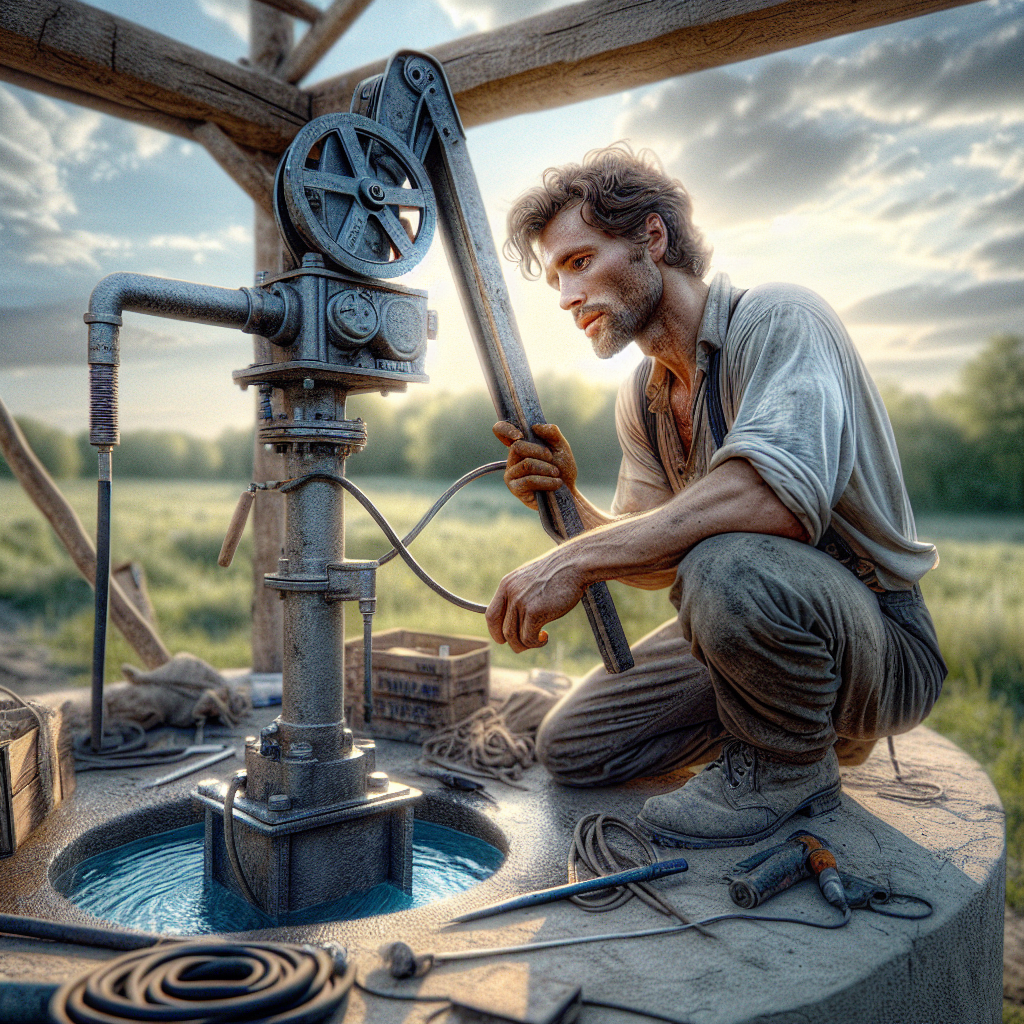 Як встановити насос в криницю