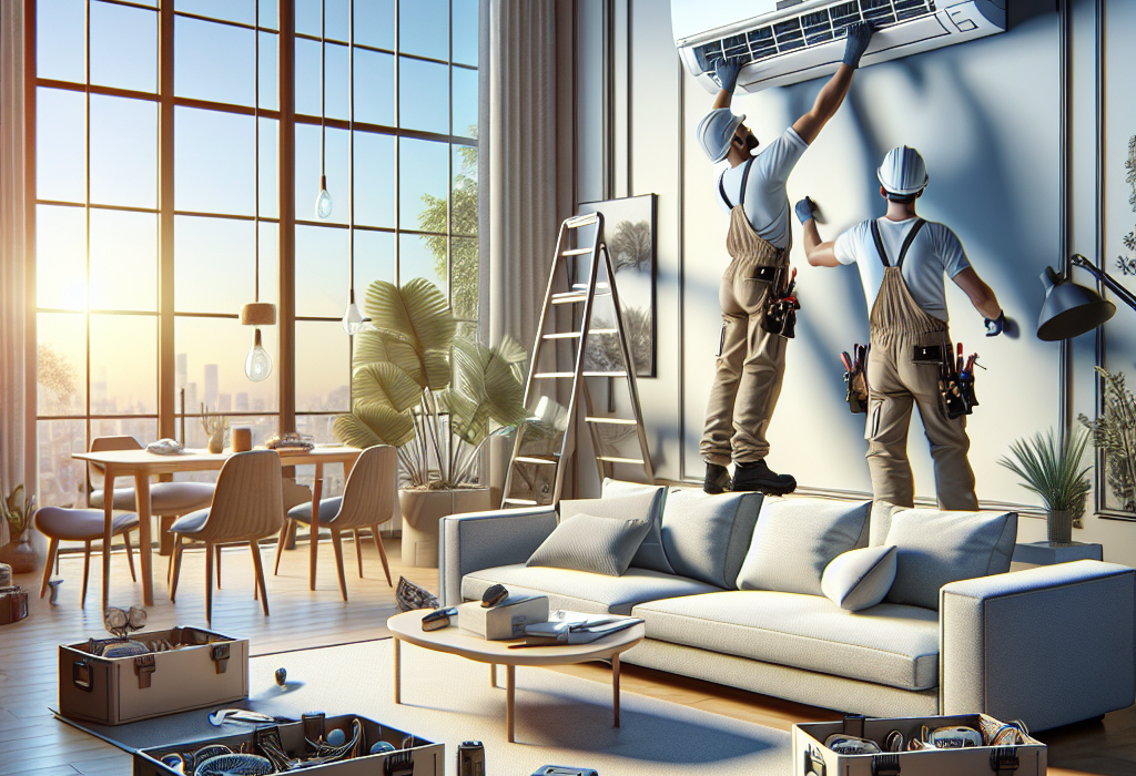 Монтаж внутрішнього блоку кондиціонера - покрокова інструкція