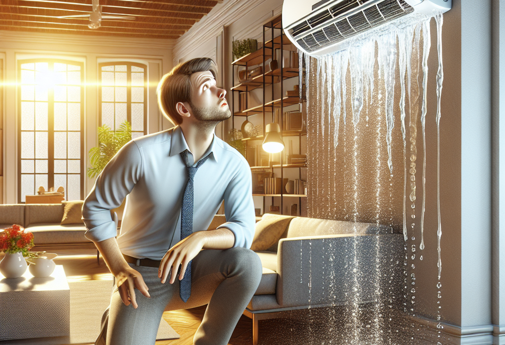 Чому капає вода з кондиціонера?