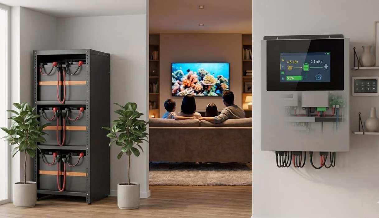 Що саме зможе заживити гібридний інвертор на 3 кВт під час блекауту та чи вистачить його для всієї квартири?