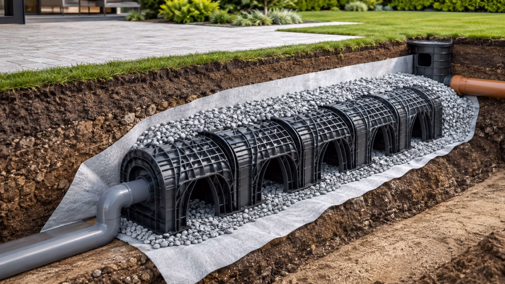 Специфікація монтажу дренажних тунелів